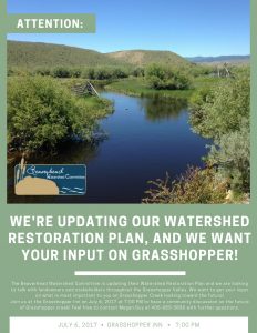 Grasshopper Watershed Planning Meeting @ Grasshopper Inn | Polaris | Montana | United States